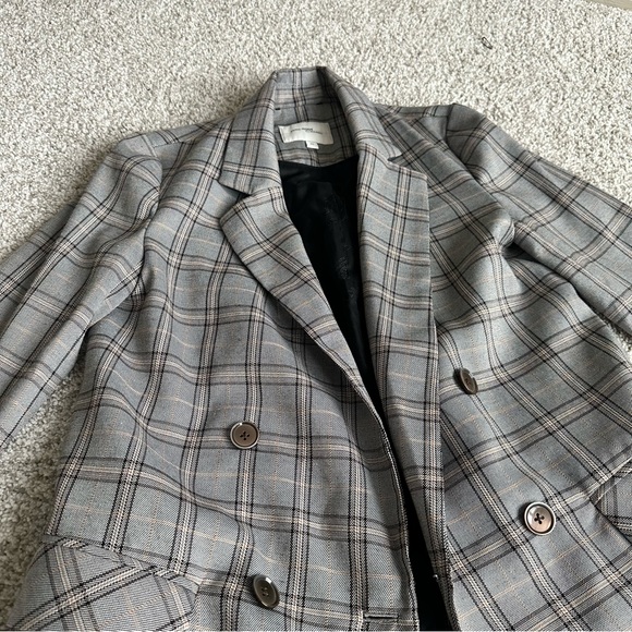 Vero Moda Plaid Grey Blazer - size XS - Picture 5 of 5